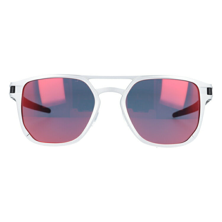 オークリー サングラス ラッチアルファ ミラーレンズ OAKLEY LATCH ALPHA OO4128-0253 53サイズ ヘキサゴン(ダブルブリッジ) メンズ レディース ラッピング無料