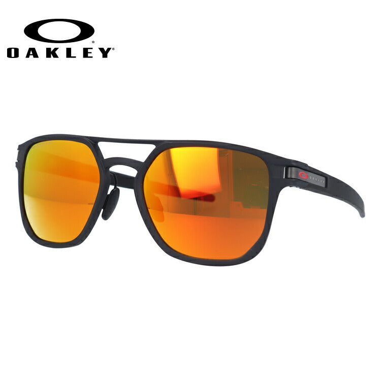 【訳あり】オークリー 偏光 サングラス OAKLEY ラッチ アルファ レギュラーフィット LATCH ALPHA OO4128-0553 53サイズ プリズム ヘキサゴン型 メンズ レディース UVカット 紫外線カット ギフト対応 釣り ゴルフ ドライブ アウトドア オークレー【海外正規品】