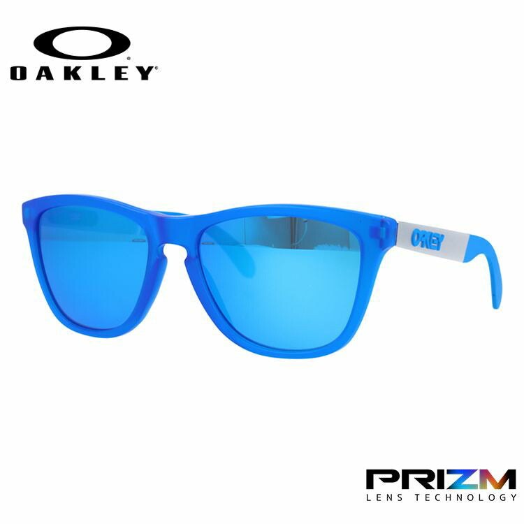 オークリー サングラス フロッグスキンミックス プリズム レギュラーフィット OAKLEY FROGSKINS MIX OO9428-0355 55サイズ ウェリントン型 メンズ レディース ラッピング無料