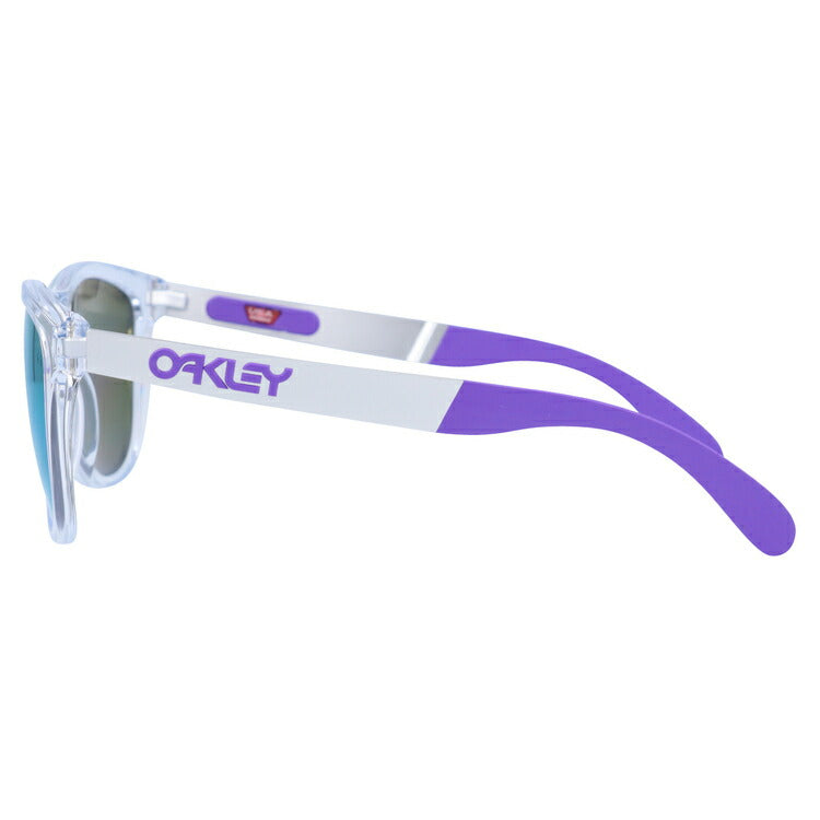 【訳あり】オークリー 偏光 サングラス OAKLEY フロッグスキン ミックス レギュラーフィット FROGSKINS MIX OO9428-0655 55サイズ ミラーレンズ ウェリントン型 メンズ レディース アイウェア UVカット 紫外線カット 釣り ゴルフ ドライブ 運転 オークレー【海外正規品】