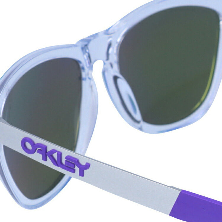 【訳あり】オークリー 偏光 サングラス OAKLEY フロッグスキン ミックス レギュラーフィット FROGSKINS MIX OO9428-0655 55サイズ ミラーレンズ ウェリントン型 メンズ レディース アイウェア UVカット 紫外線カット 釣り ゴルフ ドライブ 運転 オークレー【海外正規品】