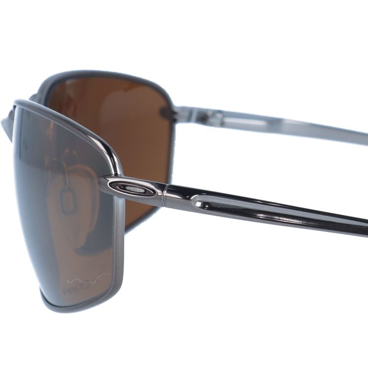 オークリー サングラス ウィスカー 偏光サングラス プリズム OAKLEY WHISKER OO4141-0560 60サイズ スクエア ユニセックス メンズ レディース