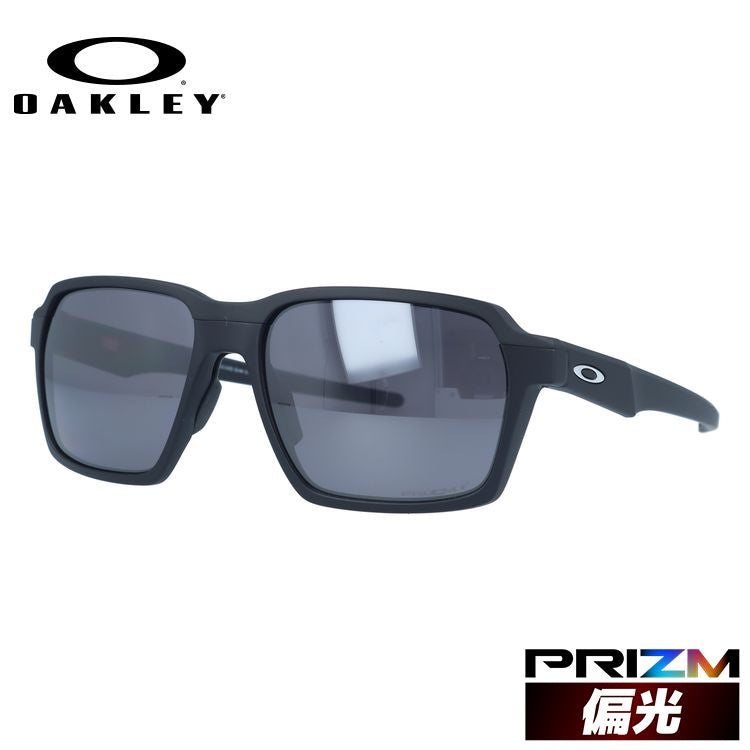 オークリー サングラス パーレイ 偏光サングラス プリズム レギュラーフィット OAKLEY PARLAY OO4143-0458 58サイズ スクエア ユニセックス メンズ レディース