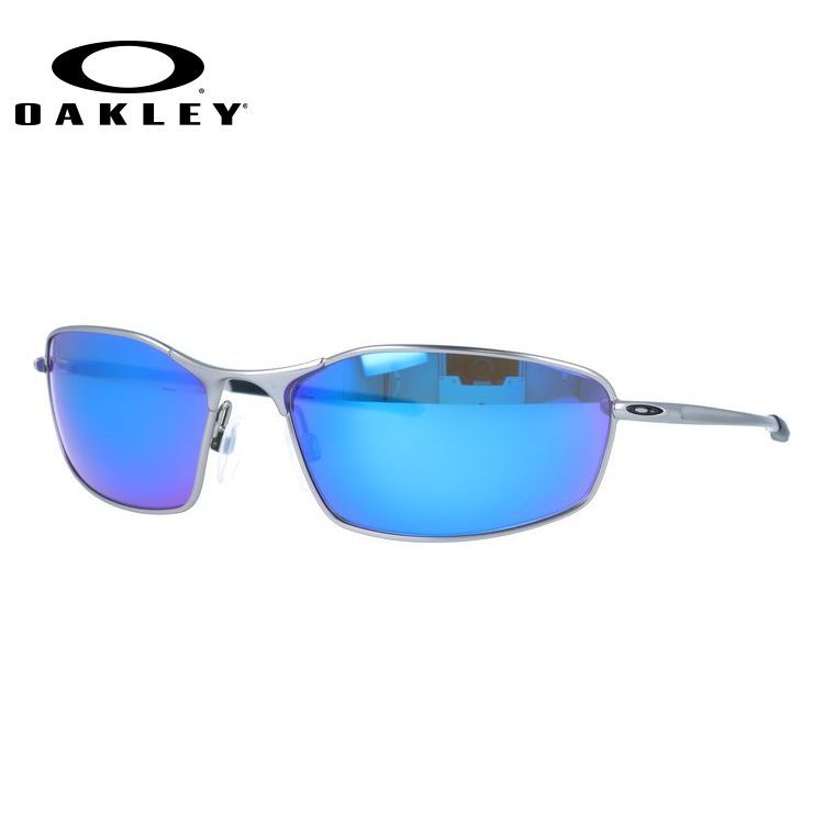 オークリー サングラス ウィスカー 偏光サングラス プリズム OAKLEY WHISKER OO4141-0460 60サイズ スクエア ユニセックス メンズ レディース