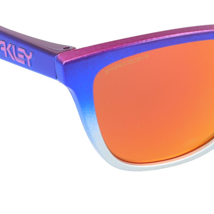 【訳あり・店頭展示品/外箱なし】オークリー サングラス フロッグスキン プリズム レギュラーフィット OAKLEY FROGSKINS OO9013-F155 55サイズ ウェリントン ユニセックス メンズ レディース