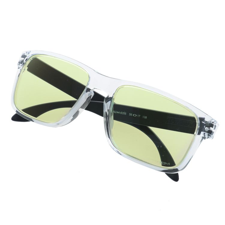 オークリー ゲーミンググラス 眼鏡 ホルブルック プリズム アジアンフィット OAKLEY HOLBROOK OO9244-6356 56サイズ ウェリントン型 ユニセックス メンズ レディース スマートフォン PC パソコン ゲーム