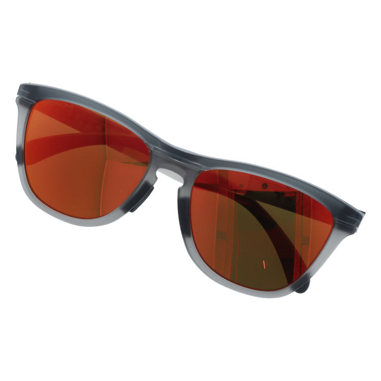 オークリー サングラス フロッグスキンレンジエー プリズム ミラーレンズ アジアンフィット OAKLEY FROGSKINS RANGE A OO9284A-0155 55サイズ ウェリントン型 ユニセックス メンズ レディース