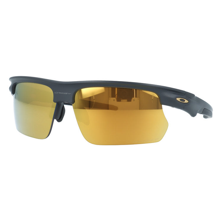 【訳あり】オークリー サングラス バイスフィエラ 偏光サングラス プリズム ミラーレンズ レギュラーフィット OAKLEY BISPHAERA OO9400-1268 68サイズ スポーツ型 ユニセックス レディース メンズ 大きめサイズ ビッグシルエット