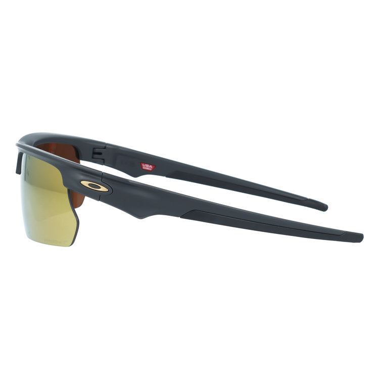 オークリー サングラス バイスフィエラ 偏光サングラス プリズム ミラーレンズ レギュラーフィット OAKLEY BISPHAERA OO9400-1268 68サイズ スポーツ型 ユニセックス メンズ レディース【海外正規品】