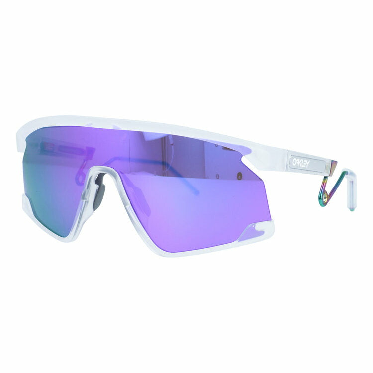 オークリー サングラス ビーエックスティーアールメタル プリズム ミラーレンズ ユニバーサルフィット OAKLEY BXTR METAL OO9237-02 139サイズ スポーツ型 バイオ サステナブル素材 ハイブリッジフィット ユニセックス メンズ レディース