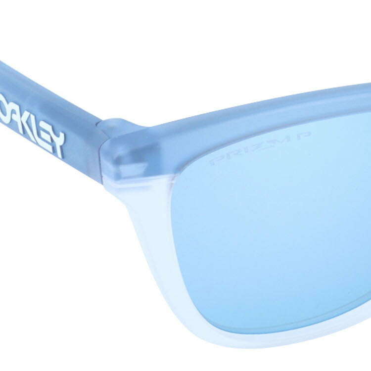 オークリー サングラス フロッグスキンレンジエー 偏光サングラス プリズム ミラーレンズ レギュラーフィット OAKLEY FROGSKINS RANGE A OO9284A-09 55サイズ ウェリントン型 ポラライズド ハイブリッジフィット ユニセックス メンズ レディース