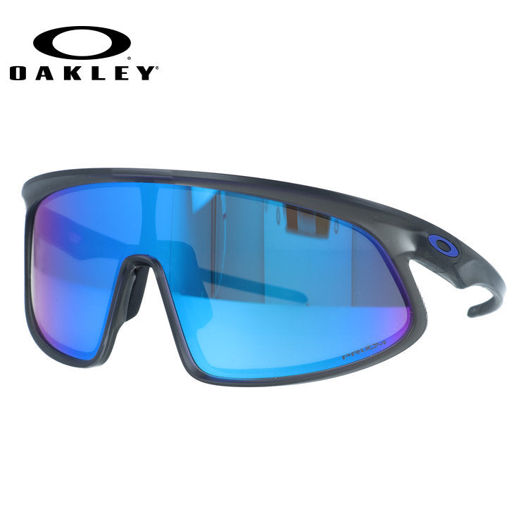 オークリー サングラス アールエスブイ プリズム ミラーレンズ アジアンフィット(フレキシブルノーズパッド) OAKLEY RSLV OO9484D-0349 149サイズ スポーツ型 ランニング 野球 テニス 一眼レンズ ユニセックス メンズ レディース