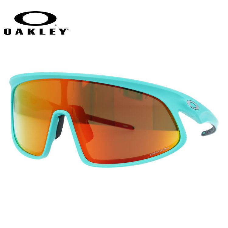 オークリー サングラス アールエスブイ プリズム ミラーレンズ アジアンフィット(フレキシブルノーズパッド) OAKLEY RSLV OO9484D-0549 149サイズ スポーツ型 ランニング 野球 テニス 一眼レンズ ユニセックス メンズ レディース