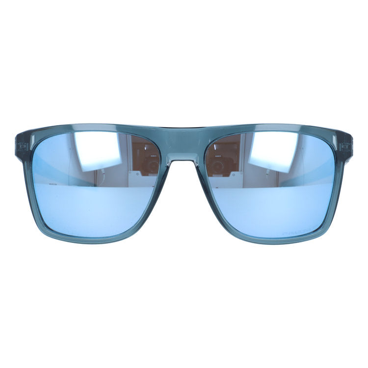 オークリー サングラス レフィングウェル 偏光サングラス プリズム ミラーレンズ レギュラーフィット OAKLEY LEFFINGWELL OO9100-05 57サイズ ウェリントン型 PRIZM 乱反射をカットしクリアな視界へ ハイブリッジフィット ユニセックス メンズ レディース