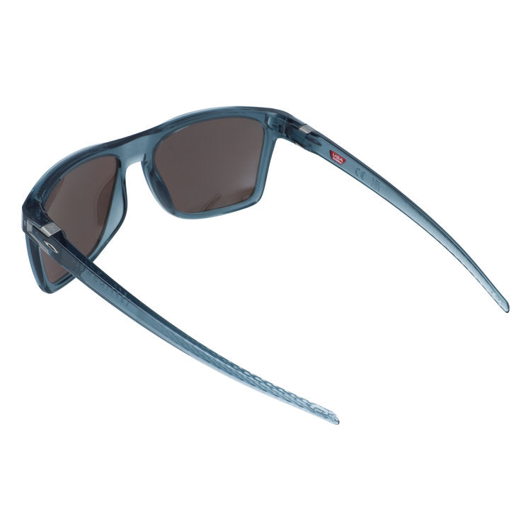 オークリー サングラス レフィングウェル 偏光サングラス プリズム ミラーレンズ レギュラーフィット OAKLEY LEFFINGWELL OO9100-05 57サイズ ウェリントン型 PRIZM 乱反射をカットしクリアな視界へ ハイブリッジフィット ユニセックス メンズ レディース