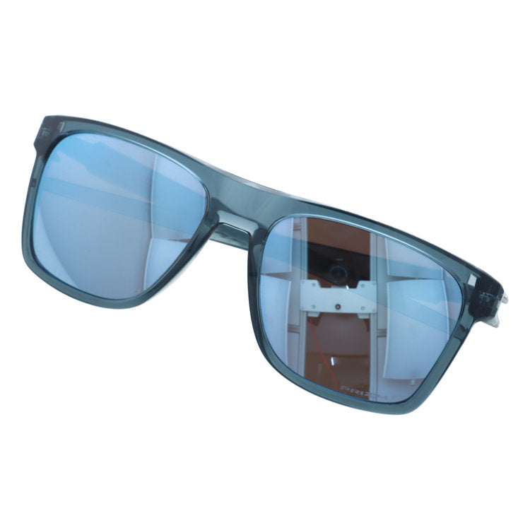 オークリー サングラス レフィングウェル 偏光サングラス プリズム ミラーレンズ レギュラーフィット OAKLEY LEFFINGWELL OO9100-05 57サイズ ウェリントン型 PRIZM 乱反射をカットしクリアな視界へ ハイブリッジフィット ユニセックス メンズ レディース