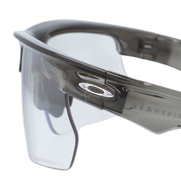 【訳あり】オークリー サングラス バイスフィエラ 調光サングラス レギュラーフィット OAKLEY BISPHAERA OO9400-11 68サイズ スポーツ型 交換用パーツ 交換用ノーズパッド付 紫外線で色が変わる フォトクロミック ハイリッジフィット ユニセックス レディース