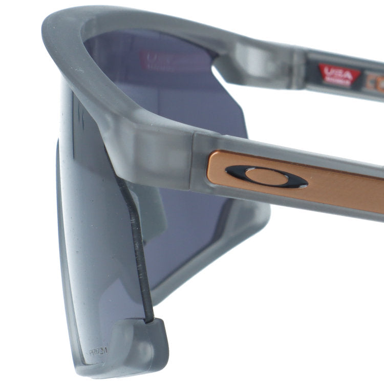 オークリー サングラス ビーイックスティーアールメタル プリズム ユニバーサルフィット OAKLEY BXTR METAL OO9237-1339 139サイズ スポーツ型 PRIZM 一眼レンズ サステナブル素材 バイオ ユニセックス メンズ レディース