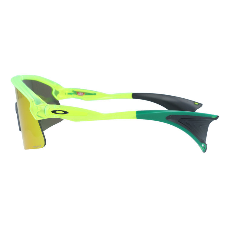 オークリー サングラス スタントデビル プリズム ミラーレンズ ハイブリッジフィット(レギュラーフィット) OAKLEY STUNT DEVIL OO9517-0339 139サイズ レクタングル型 ハイパーグリップ バランスドウエイト 交換用ノーズパッド付 メンズ レディース