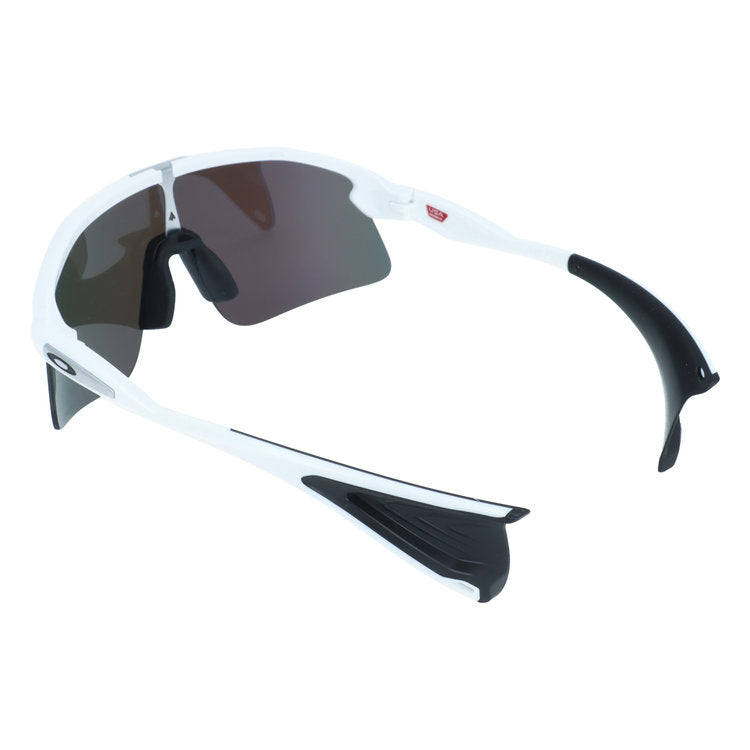 オークリー サングラス スタントデビル プリズム ミラーレンズ ハイブリッジフィット(レギュラーフィット) OAKLEY STUNT DEVIL OO9517-0439 139サイズ レクタングル型 ハイパーグリップ バランスドウエイト 交換用ノーズパッド付 メンズ レディース