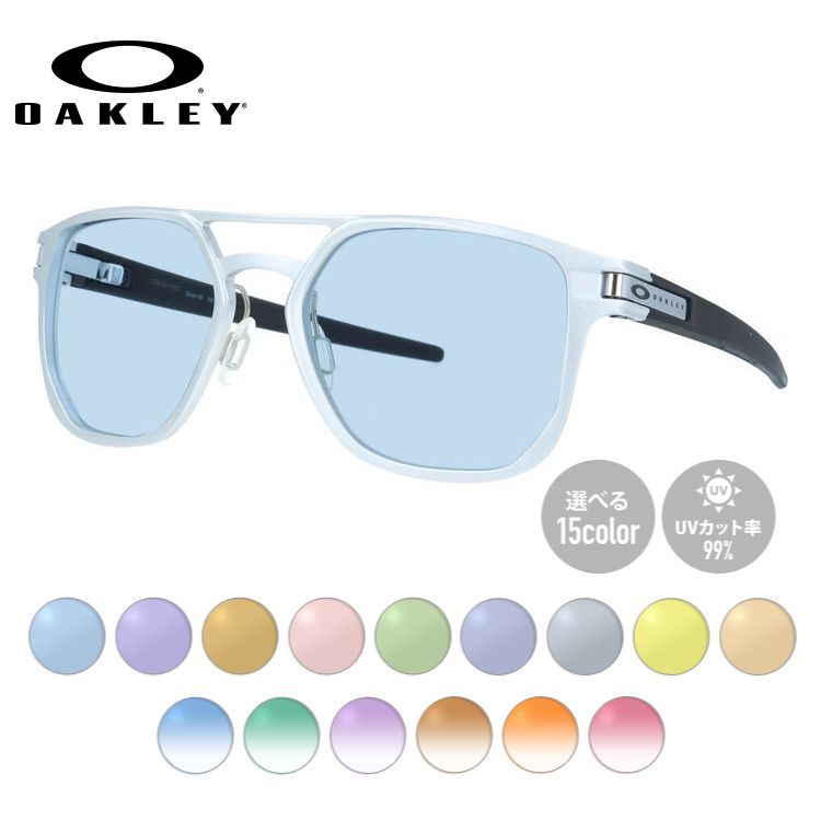 【選べるレンズ15色】オークリー 偏光 サングラス ラッチアルファ プリズム OAKLEY LATCH ALPHA OO4128-0153 53サイズ ヘキサゴン(ダブルブリッジ) 釣り ドライブ メンズ レディース モデル ラッピング無料