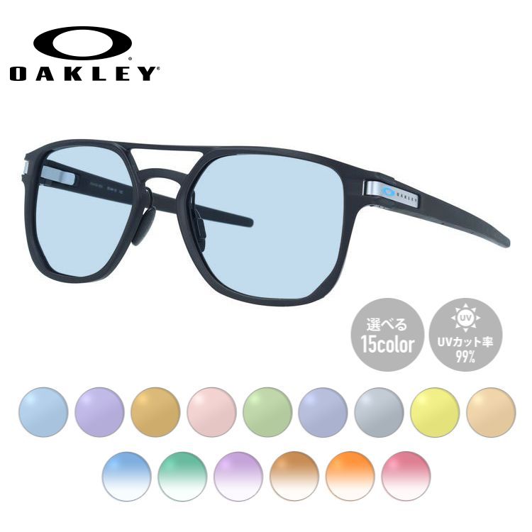 【選べるレンズ15色】オークリー サングラス ラッチアルファ プリズム OAKLEY LATCH ALPHA OO4128-0653 53サイズ ヘキサゴン(ダブルブリッジ) メンズ レディース ラッピング無料