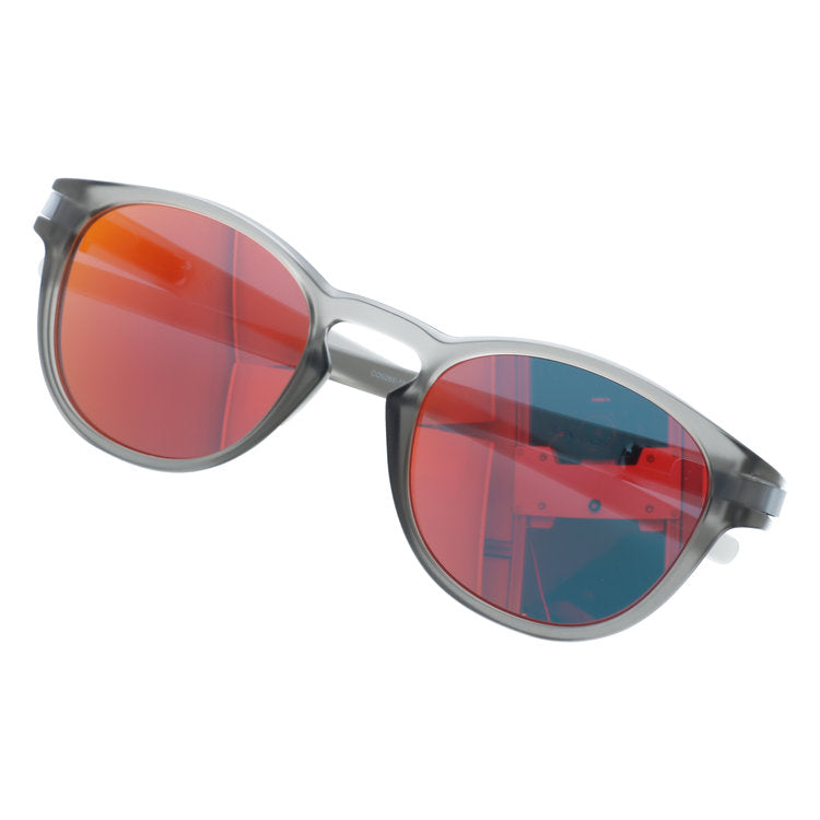 【訳あり】オークリー サングラス ラッチ ミラーレンズ レギュラーフィット OAKLEY LATCH OO9265-1553 53サイズ ボストン型 ユニセックス メンズ レディース