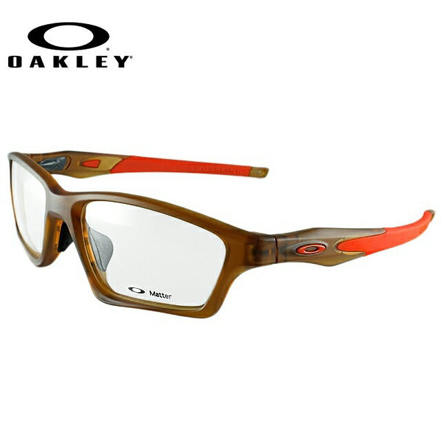 オークリー 眼鏡 フレーム OAKLEY メガネ CROSSLINK SWEEP クロスリンクスウィープ OX8033-0355 55 アジアンフィット スクエア型 スポーツ メンズ レディース 度付き 度なし 伊達 ダテ めがね 老眼鏡 サングラス ラッピング無料