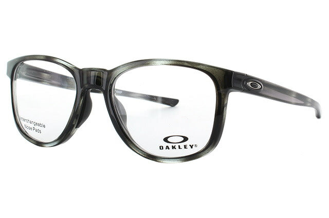 オークリー 眼鏡 フレーム OAKLEY メガネ CLOVERLEAF MNP クローバーリーフMNP OX8102-0552 52 TrueBridge(4種ノーズパッド付) ウェリントン型 スポーツ メンズ レディース 度付き 度なし 伊達 ダテ めがね 老眼鏡 サングラス ラッピング無料