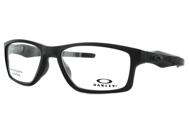オークリー 眼鏡 フレーム OAKLEY メガネ CROSSLINK MNP クロスリンクMNP OX8090-0155 55 TrueBridge(4種ノーズパッド付) スクエア型 スポーツ メンズ レディース 度付き 度なし 伊達 ダテ めがね 老眼鏡 サングラス ラッピング無料