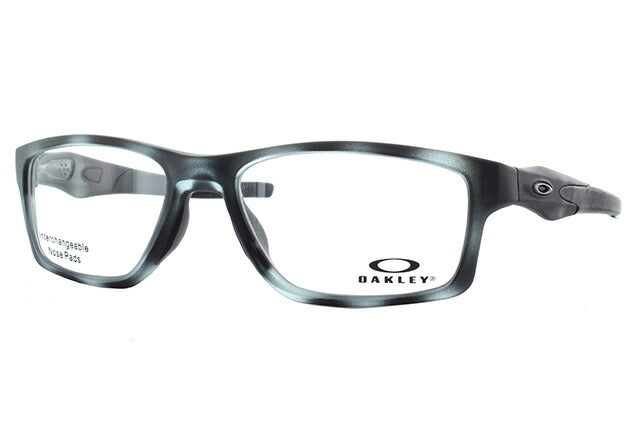 オークリー 眼鏡 フレーム OAKLEY メガネ CROSSLINK MNP クロスリンクMNP OX8090-0655 55 TrueBridge(4種ノーズパッド付) スクエア型 スポーツ メンズ レディース 度付き 度なし 伊達 ダテ めがね 老眼鏡 サングラス ラッピング無料