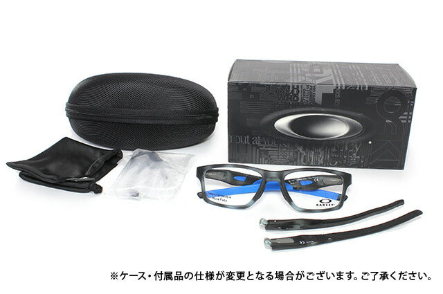 オークリー 眼鏡 フレーム OAKLEY メガネ CROSSLINK MNP クロスリンクMNP OX8090-0655 55 TrueBridge(4種ノーズパッド付) スクエア型 スポーツ メンズ レディース 度付き 度なし 伊達 ダテ めがね 老眼鏡 サングラス ラッピング無料