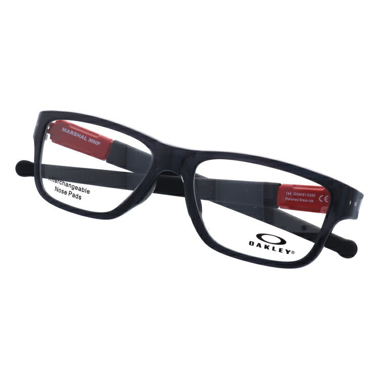オークリー 眼鏡 フレーム OAKLEY メガネ MARSHAL MNP マーシャルMNP OX8091-0355 55 TrueBridge(4種ノーズパッド付) スクエア型 スポーツ メンズ レディース 度付き 度なし 伊達 ダテ めがね 老眼鏡 サングラス ラッピング無料