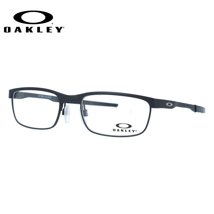 オークリー 眼鏡 フレーム OAKLEY メガネ STEEL PLATE スチールプレート OX3222-0152 52 レギュラーフィット(調整可能ノーズパッド) スクエア型 メンズ レディース 度付き 度なし 伊達 ダテ めがね 老眼鏡 サングラス ラッピング無料