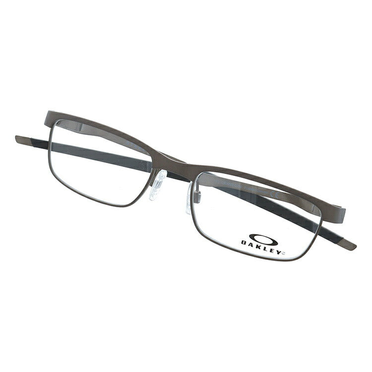 オークリー 眼鏡 フレーム OAKLEY メガネ STEEL PLATE スチールプレート OX3222-0252 52 レギュラーフィット(調整可能ノーズパッド) スクエア型 メンズ レディース 度付き 度なし 伊達 ダテ めがね 老眼鏡 サングラス ラッピング無料