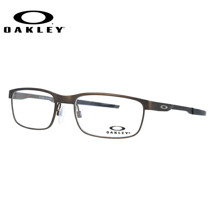 オークリー 眼鏡 フレーム OAKLEY メガネ STEEL PLATE スチールプレート OX3222-0454 54 レギュラーフィット(調整可能ノーズパッド) スクエア型 メンズ レディース 度付き 度なし 伊達 ダテ めがね 老眼鏡 サングラス ラッピング無料