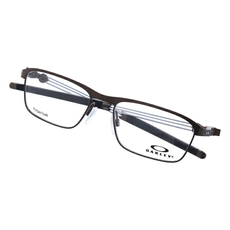 オークリー 眼鏡 フレーム OAKLEY メガネ TRUSS ROD トラスロッド OX5124-0253 53 レギュラーフィット(調整可能ノーズパッド) スクエア型 メンズ レディース 度付き 度なし 伊達 ダテ めがね 老眼鏡 サングラス ラッピング無料