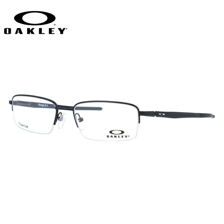 オークリー 眼鏡 フレーム OAKLEY メガネ GAUGE 5.1 ゲージ5.1 OX5125-0152 52 レギュラーフィット(調整可能ノーズパッド) スクエア型 メンズ レディース 度付き 度なし 伊達 ダテ めがね 老眼鏡 サングラス ラッピング無料