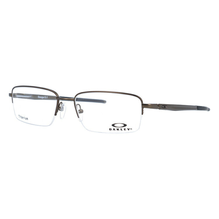 オークリー 眼鏡 フレーム OAKLEY メガネ GAUGE 5.1 ゲージ5.1 OX5125-0254 54 レギュラーフィット(調整可能ノーズパッド) スクエア型 メンズ レディース 度付き 度なし 伊達 ダテ めがね 老眼鏡 サングラス ラッピング無料