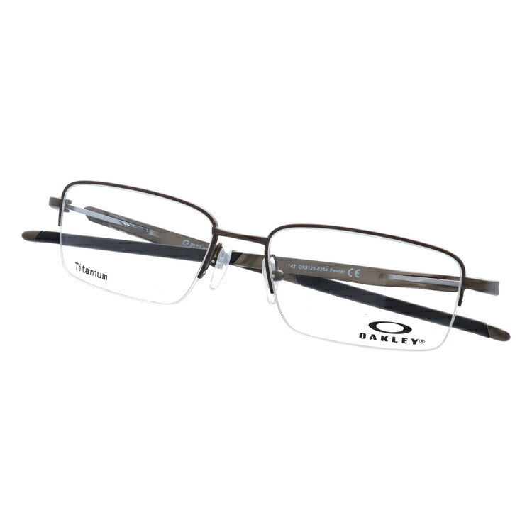 オークリー 眼鏡 フレーム OAKLEY メガネ GAUGE 5.1 ゲージ5.1 OX5125-0254 54 レギュラーフィット(調整可能ノーズパッド) スクエア型 メンズ レディース 度付き 度なし 伊達 ダテ めがね 老眼鏡 サングラス ラッピング無料
