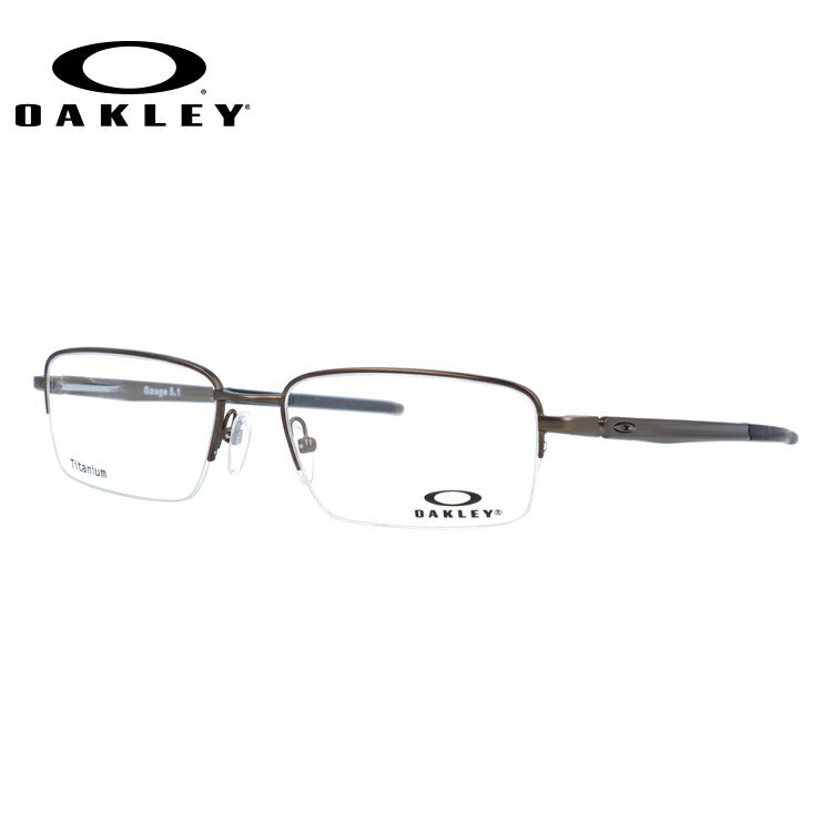 オークリー 眼鏡 フレーム OAKLEY メガネ GAUGE 5.1 ゲージ5.1 OX5125-0254 54 レギュラーフィット(調整可能ノーズパッド) スクエア型 メンズ レディース 度付き 度なし 伊達 ダテ めがね 老眼鏡 サングラス ラッピング無料