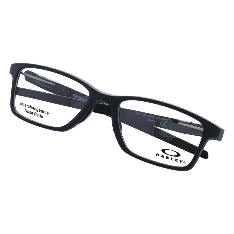 オークリー 眼鏡 フレーム OAKLEY メガネ GAUGE 7.1 ゲージ7.1 OX8112-0154 54 TrueBridge(4種ノーズパッド付) スクエア型 スポーツ メンズ レディース 度付き 度なし 伊達 ダテ めがね 老眼鏡 サングラス ラッピング無料
