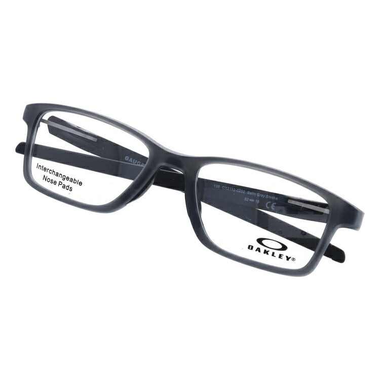 オークリー 眼鏡 フレーム OAKLEY メガネ GAUGE 7.1 ゲージ7.1 OX8112-0252 52 TrueBridge(4種ノーズパッド付) スクエア型 スポーツ メンズ レディース 度付き 度なし 伊達 ダテ めがね 老眼鏡 サングラス ラッピング無料