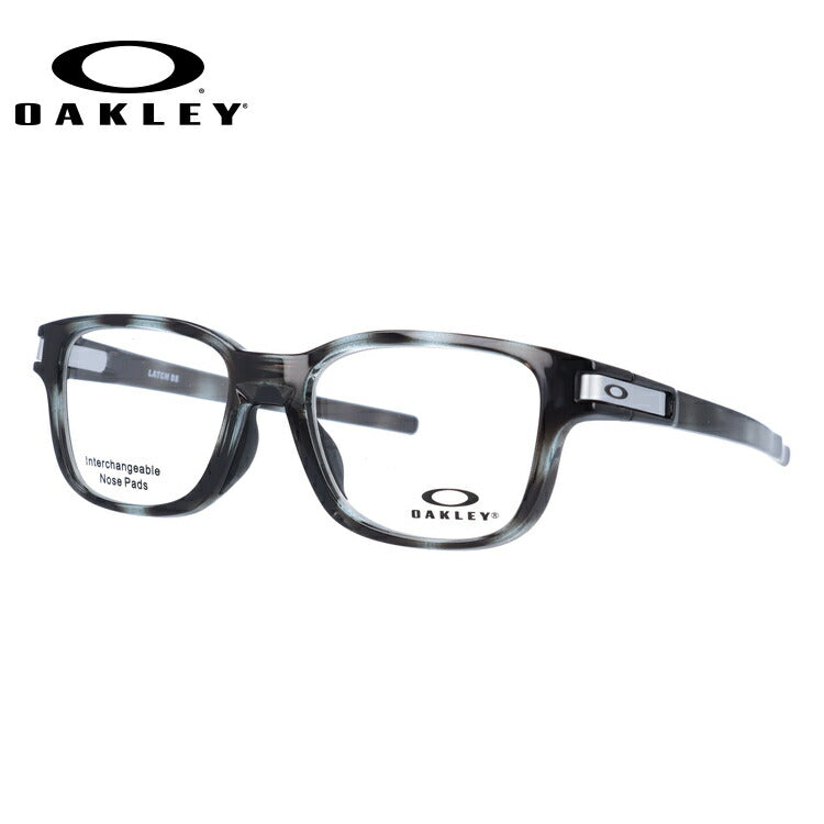 オークリー 眼鏡 フレーム OAKLEY メガネ LATCH SS ラッチSS OX8114-0350 50 TrueBridge(4種ノーズパッド付) スクエア型 スポーツ メンズ レディース 度付き 度なし 伊達 ダテ めがね 老眼鏡 サングラス ラッピング無料