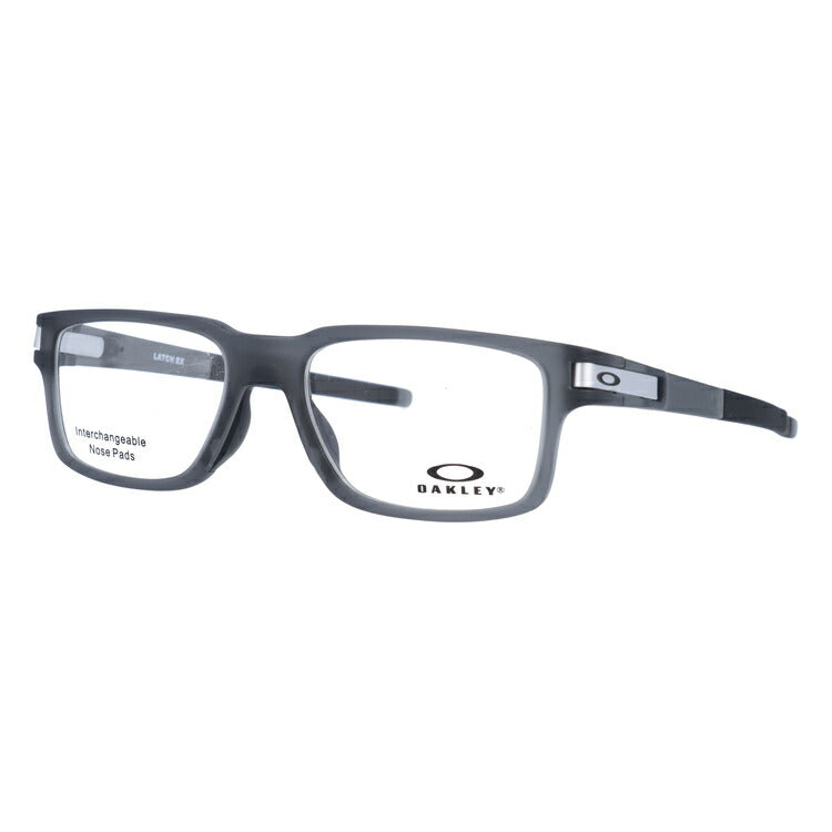 オークリー 眼鏡 フレーム OAKLEY メガネ LATCH EX ラッチEX OX8115-0252 52 TrueBridge(4種ノーズパッド付) スクエア型 スポーツ メンズ レディース 度付き 度なし 伊達 ダテ めがね 老眼鏡 サングラス ラッピング無料