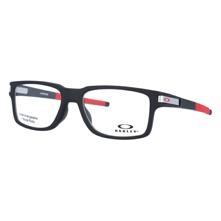 オークリー 眼鏡 フレーム OAKLEY メガネ LATCH EX ラッチEX OX8115-0454 54 TrueBridge(4種ノーズパッド付) スクエア型 スポーツ メンズ レディース 度付き 度なし 伊達 ダテ めがね 老眼鏡 サングラス ラッピング無料