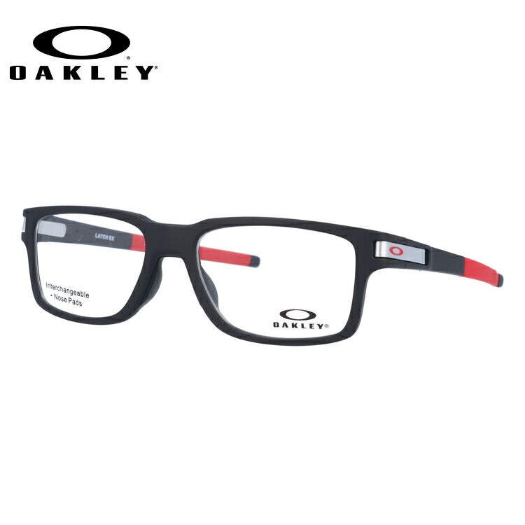 オークリー 眼鏡 フレーム OAKLEY メガネ LATCH EX ラッチEX OX8115-0454 54 TrueBridge(4種ノーズパッド付) スクエア型 スポーツ メンズ レディース 度付き 度なし 伊達 ダテ めがね 老眼鏡 サングラス ラッピング無料