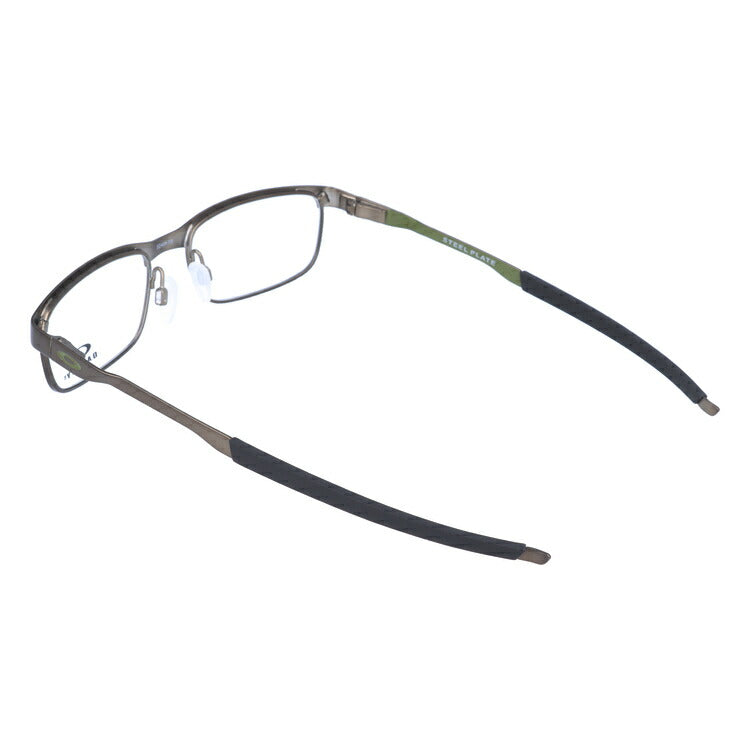 オークリー 眼鏡 フレーム OAKLEY メガネ STEEL PLATE スチールプレート OX3222-0552 52 レギュラーフィット(調整可能ノーズパッド) スクエア型 メンズ レディース 度付き 度なし 伊達 ダテ めがね 老眼鏡 サングラス ラッピング無料