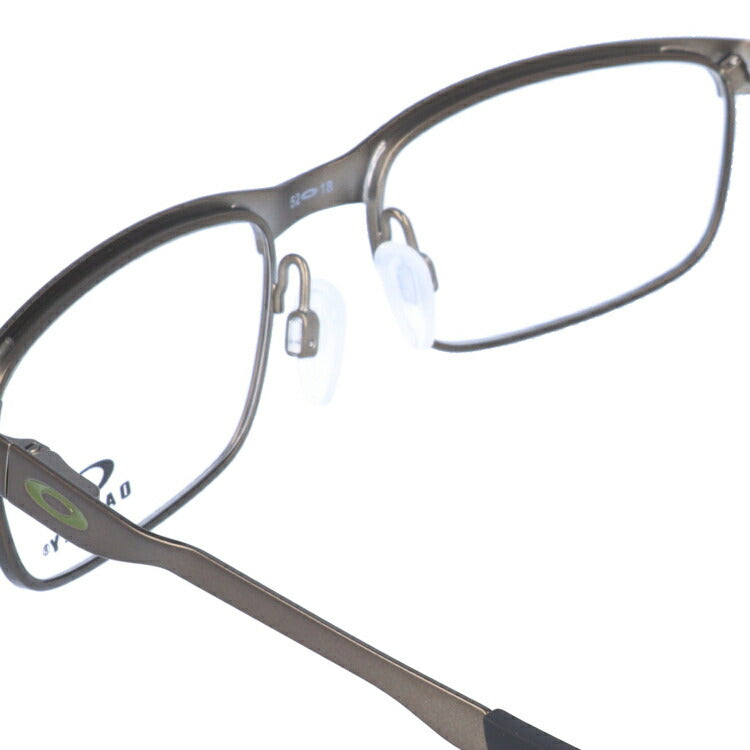 オークリー 眼鏡 フレーム OAKLEY メガネ STEEL PLATE スチールプレート OX3222-0552 52 レギュラーフィット(調整可能ノーズパッド) スクエア型 メンズ レディース 度付き 度なし 伊達 ダテ めがね 老眼鏡 サングラス ラッピング無料