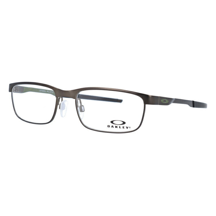 オークリー 眼鏡 フレーム OAKLEY メガネ STEEL PLATE スチールプレート OX3222-0554 54 レギュラーフィット(調整可能ノーズパッド) スクエア型 メンズ レディース 度付き 度なし 伊達 ダテ めがね 老眼鏡 サングラス ラッピング無料